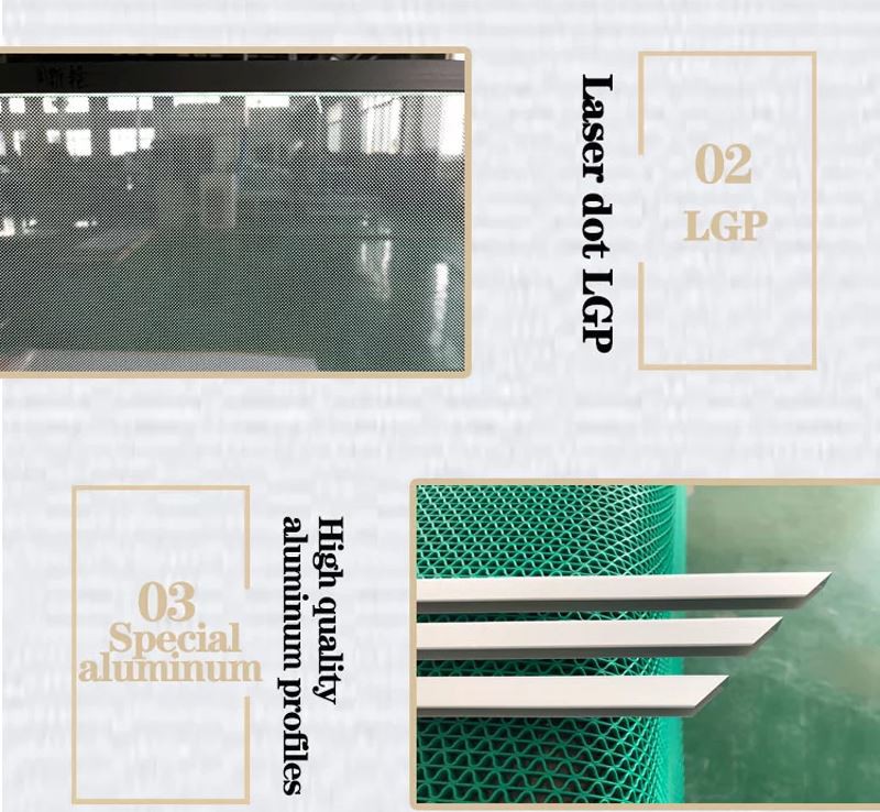 commercial electric led flat panel