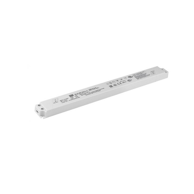 Linear Led Light 96w 24v Triac Dimmer Constant Voltage Slimline Triac Dimmable Class 2 Led Driver